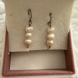 Elegant Pearl Drop Earrings